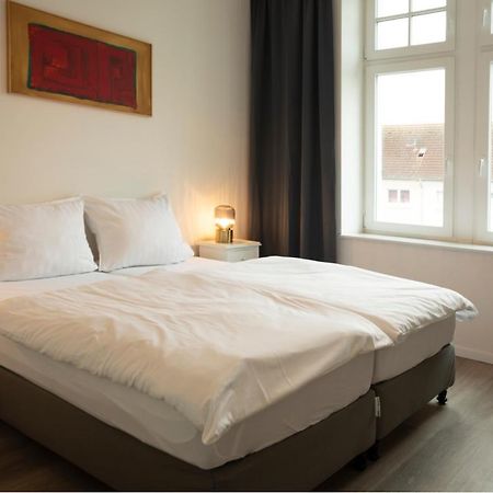 Jaybnb - Apartment Direkt Am Hafen Mit Terrasse Und Uhd Tv Dortmund Exterior foto